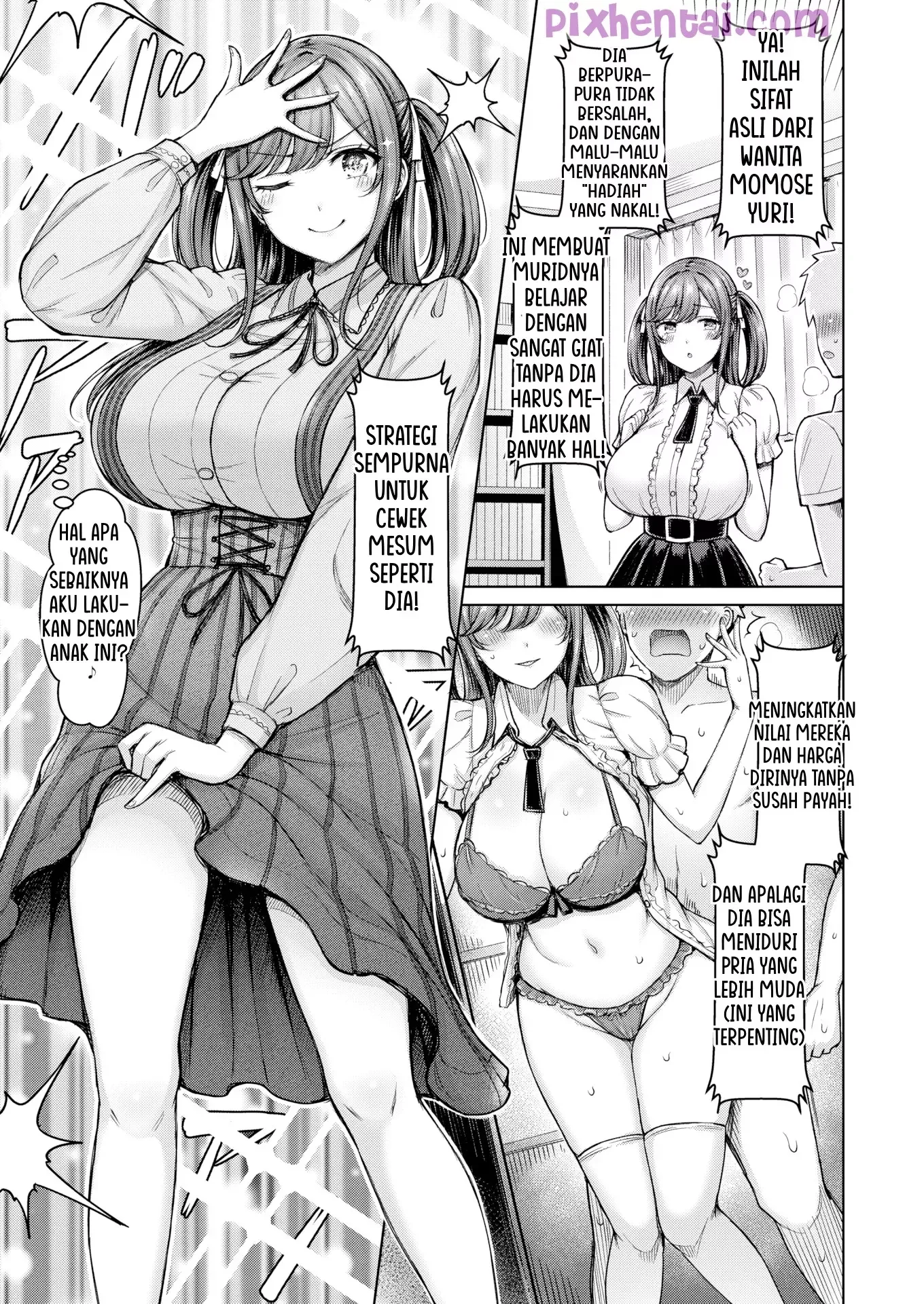 All Thanks to Momose sensei halaman 3