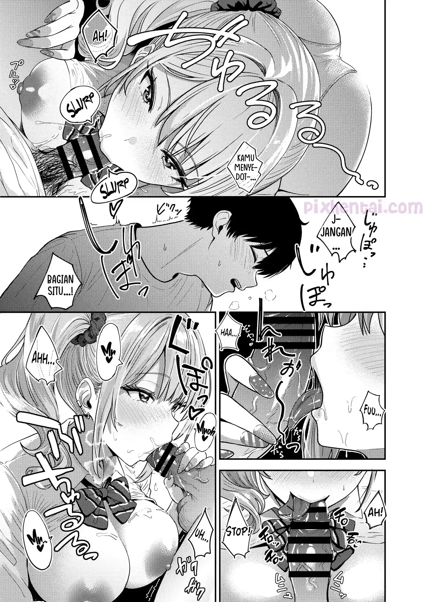 Having Tons of Bareback Sex with Gyarus part 1 halaman 24