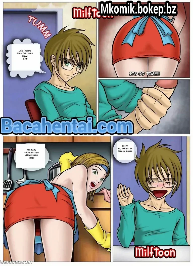[Milftoon] Entot Mama di Dapur dan Kamar Mandi halaman 2