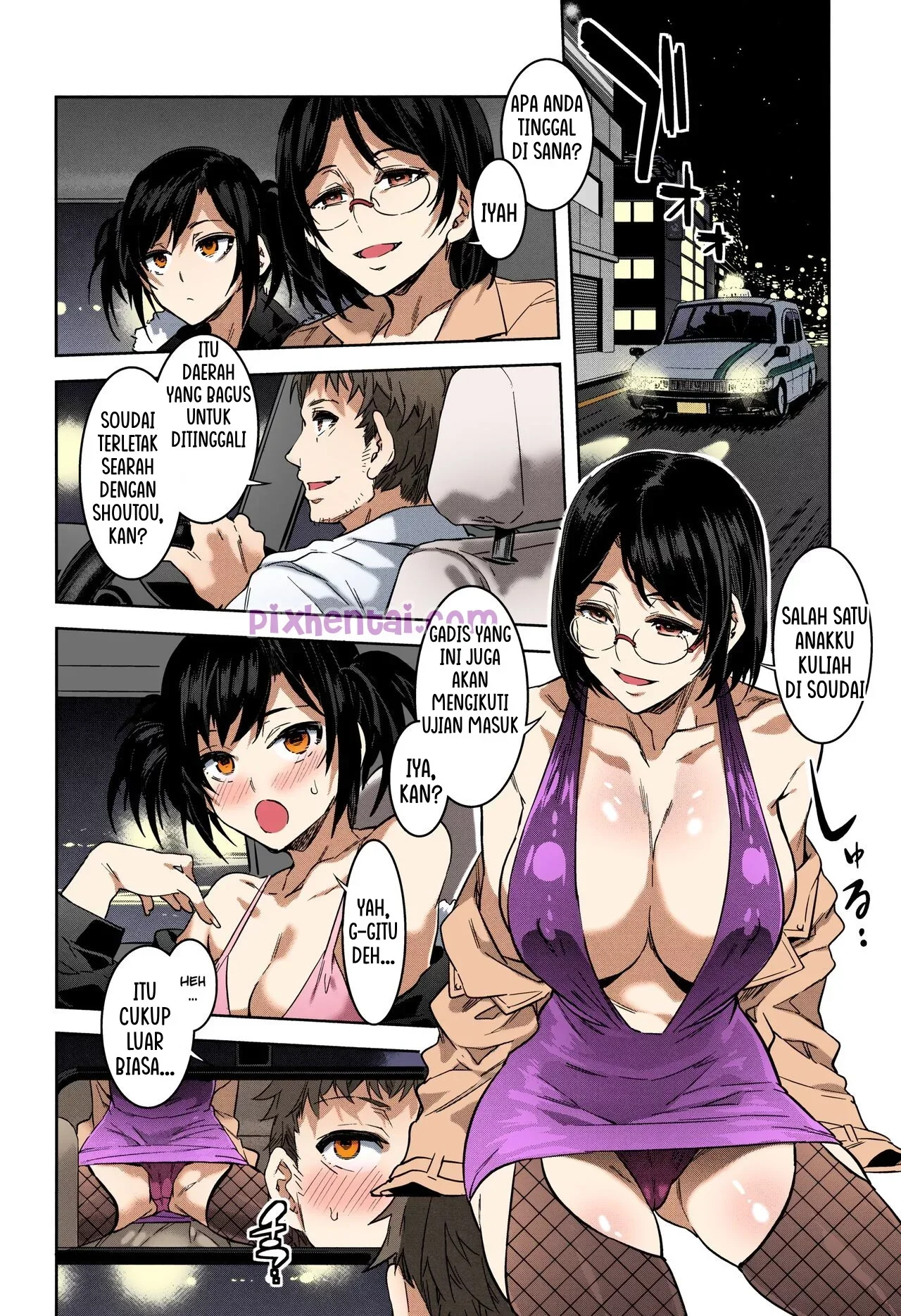 Souma Taxi – Sopir Taksi Tergoda Penumpang Sexy halaman 2